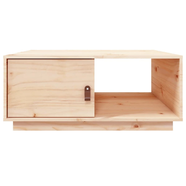 Couchtisch Kiefer Massivholz 80x50 cm
