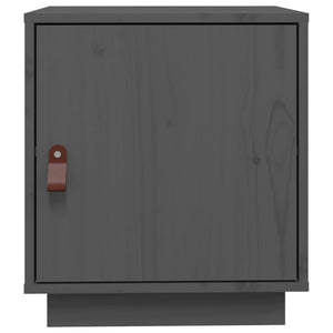 Grauer Kiefer Nachttisch, 40cm