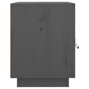 Grauer Kiefer Nachttisch, 40cm
