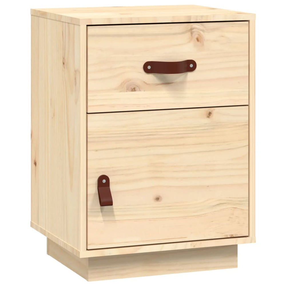 Nachttisch Kiefer Massivholz 40x34x55 cm