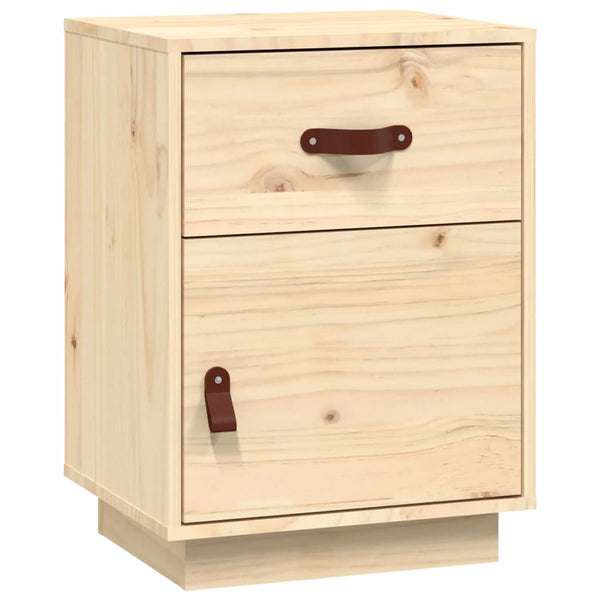 Nachttisch Kiefer Massivholz 40x34x55 cm
