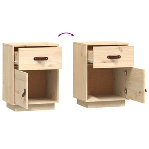 Nachttisch Kiefer Massivholz 40x34x55 cm