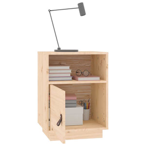 Nachttische 2er Set Kiefer Massivholz 40x34x55 cm