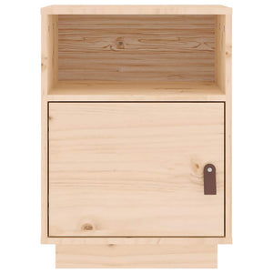 Nachttische 2er Set Kiefer Massivholz 40x34x55 cm