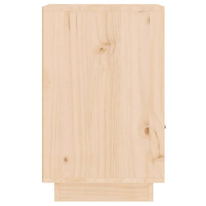 Nachttische 2er Set Kiefer Massivholz 40x34x55 cm