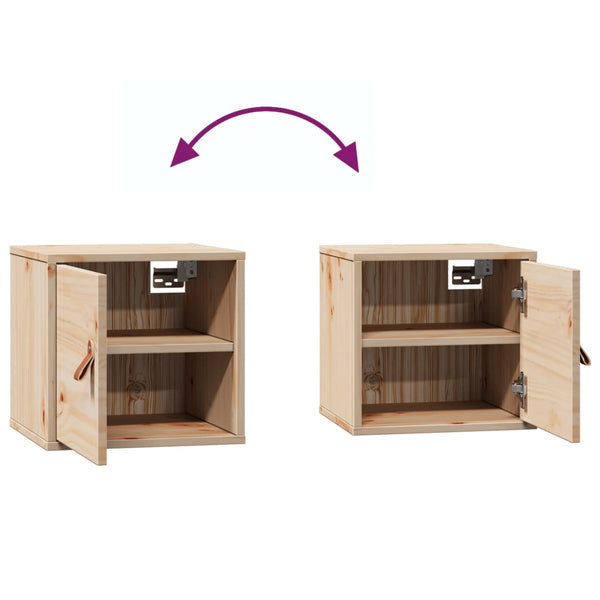 Wandschrank Kiefer Massivholz 31,5x30x30 cm