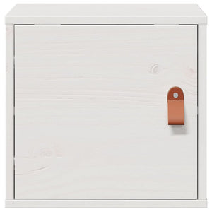 Weißer Wandschrank Kiefer Massivholz 31,5x30x30cm