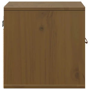 Wandschrank Honigbraun Kiefer Massivholz 31,5x30x30cm
