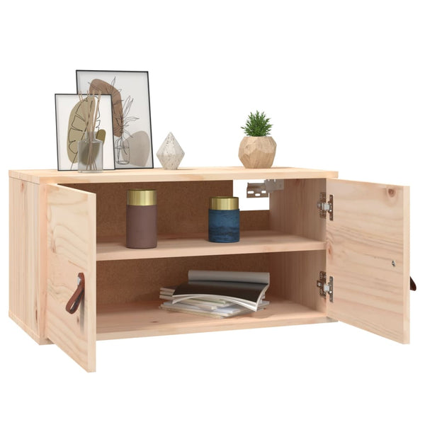 Kiefer Massivholz Wandschrank 60x30x30