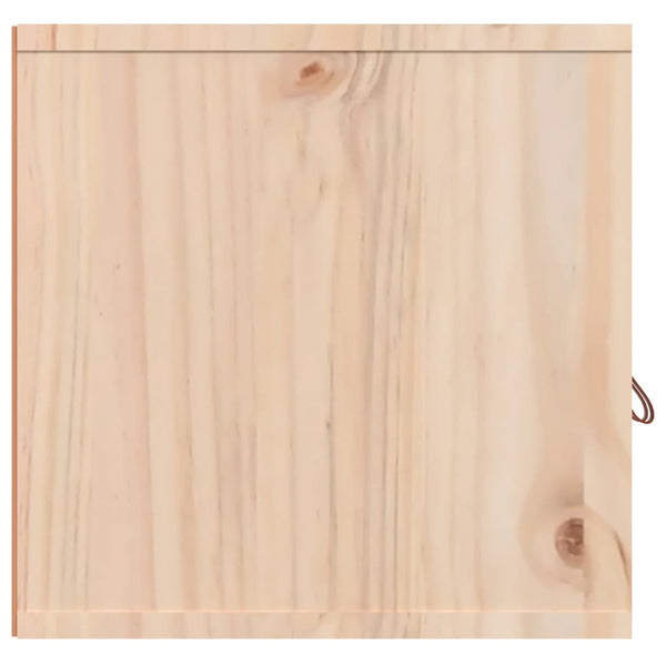 Wandschrank Kiefer Massivholz 80x30x30 cm