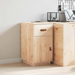 Massivholz Kiefer Schreibtischschrank 40x50x75 cm