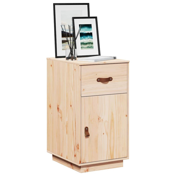 Massivholz Kiefer Schreibtischschrank 40x50x75 cm