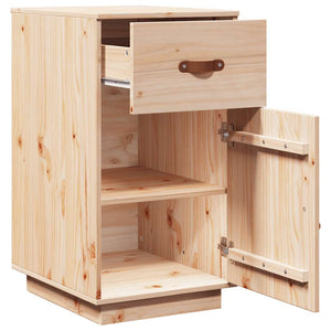 Massivholz Kiefer Schreibtischschrank 40x50x75 cm