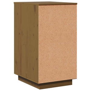 Schreibtisch Schrank Honigbraun Kiefer Massivholz
