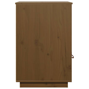 Schreibtisch Schrank Honigbraun Kiefer Massivholz