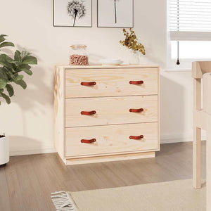 Massivholz Sideboard Kiefer 80x40x75 cm