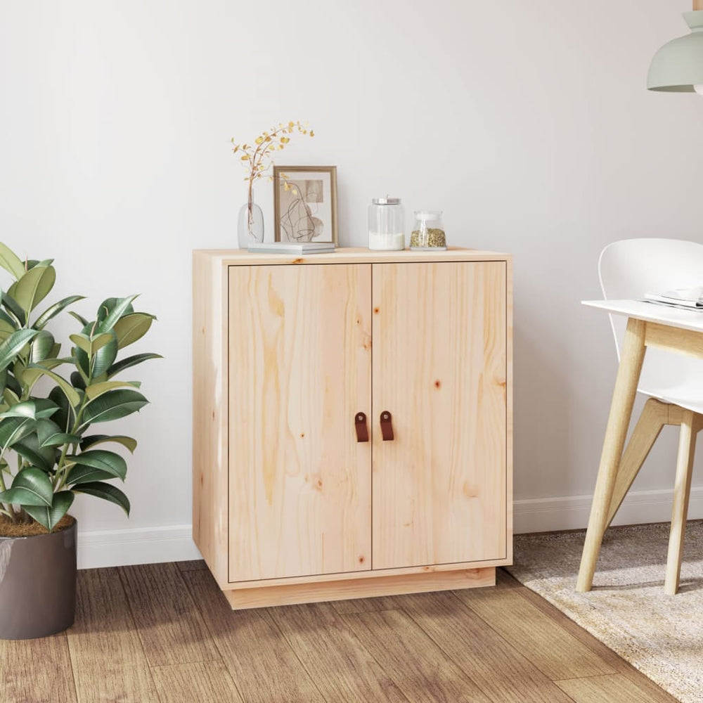 vidaXL Sideboard 65.5x40x75 cm Solid Pine Wood
