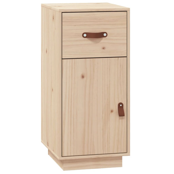 Massivholz Sideboard Kiefer, 34x40x75 cm