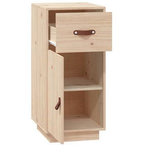 Massivholz Sideboard Kiefer, 34x40x75 cm