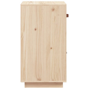 Massivholz Sideboard Kiefer, 34x40x75 cm