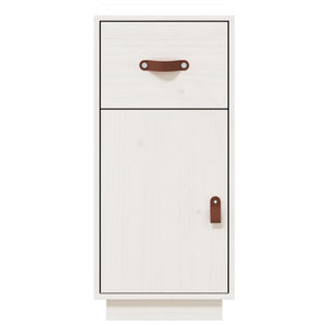 Weißes Kiefer Sideboard 34x40x75 cm