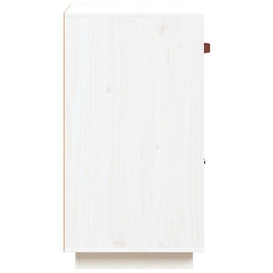 Weißes Kiefer Sideboard 34x40x75 cm