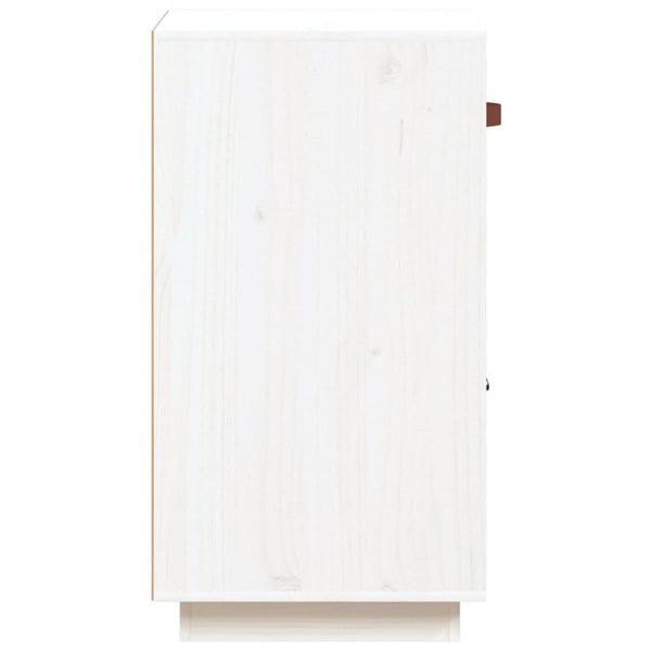 Weißes Kiefer Sideboard 34x40x75 cm