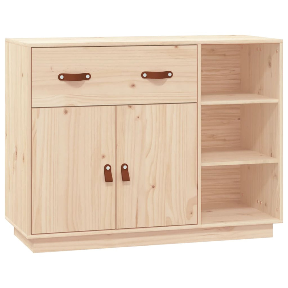 vidaXL Sideboard 98.5x40x75 cm Solid Pine Wood