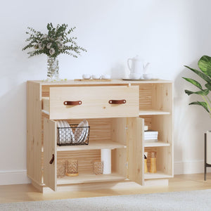 Kiefer Massivholz Sideboard, 98.5 cm