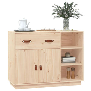 Kiefer Massivholz Sideboard, 98.5 cm