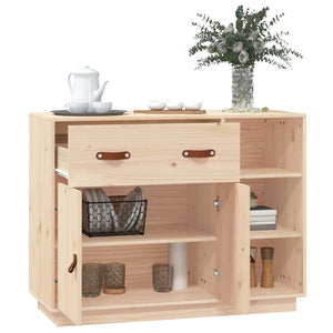 Kiefer Massivholz Sideboard, 98.5 cm
