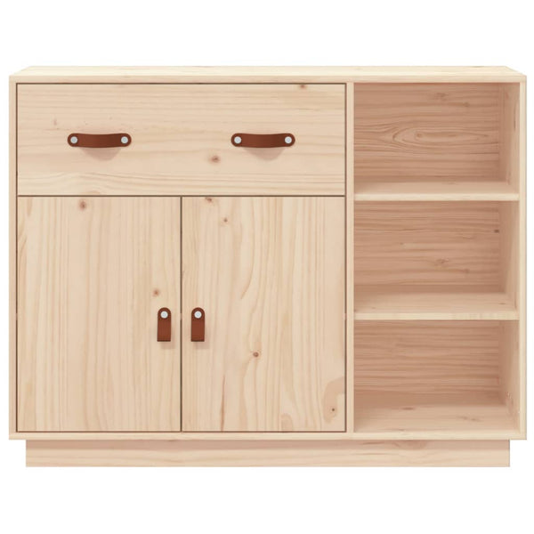 Kiefer Massivholz Sideboard, 98.5 cm
