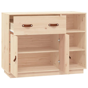 Kiefer Massivholz Sideboard, 98.5 cm