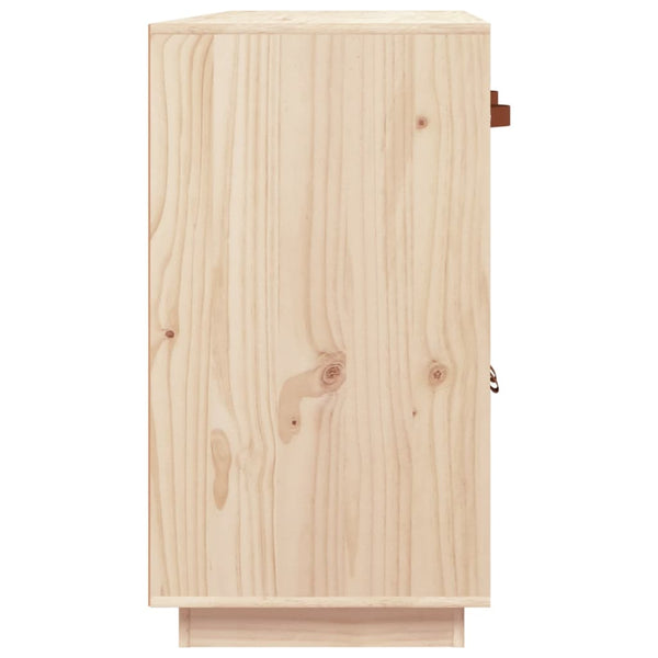 Kiefer Massivholz Sideboard, 98.5 cm