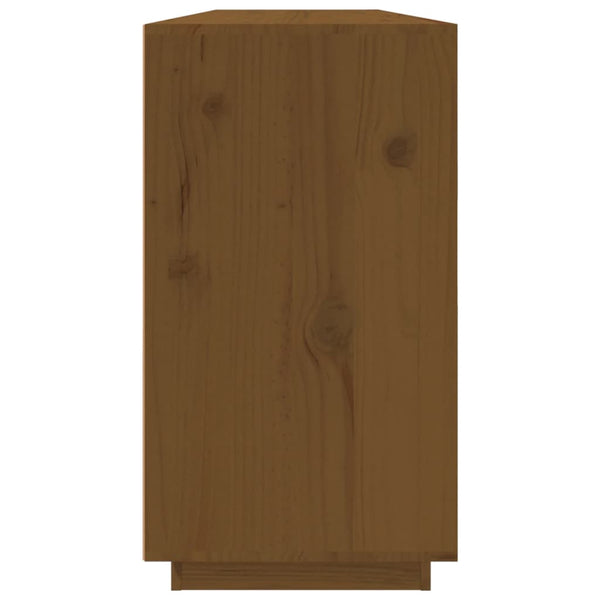 Sideboard Honigbraun Massivholz Kiefer 100cm