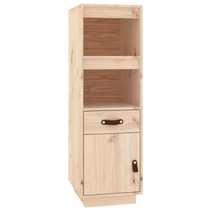 Highboard Kiefer Massivholz 34x40x108,5 cm
