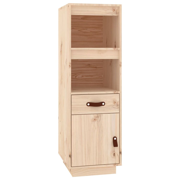 Highboard Kiefer Massivholz 34x40x108,5 cm