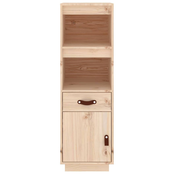 Highboard Kiefer Massivholz 34x40x108,5 cm