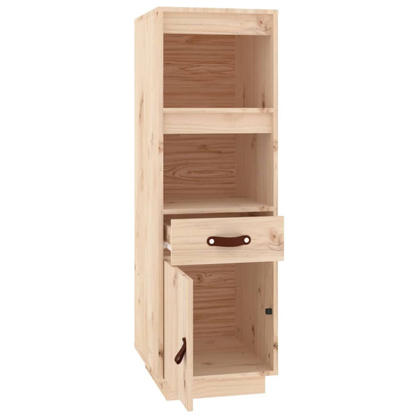 Highboard Kiefer Massivholz 34x40x108,5 cm