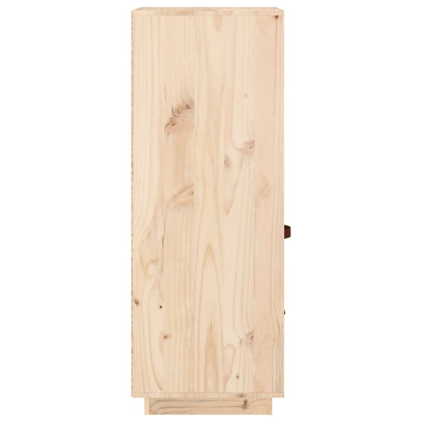 Highboard Kiefer Massivholz 34x40x108,5 cm