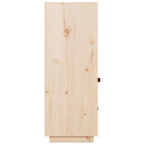 Highboard Kiefer Massivholz 67x40x108,5 cm