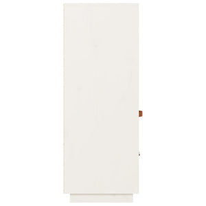 Weißes Highboard Kiefer Massivholz 67cm