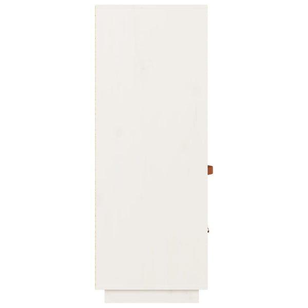 Weißes Highboard Kiefer Massivholz 67cm