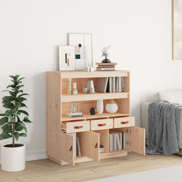 Highboard Kiefer Massivholz 100x40x108,5 cm