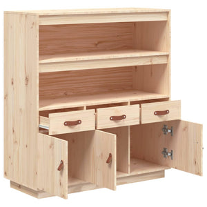 Highboard Kiefer Massivholz 100x40x108,5 cm