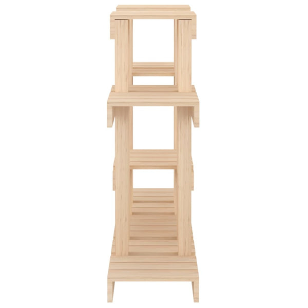 Massivholz Pflanzenständer Kiefer 104,5cm