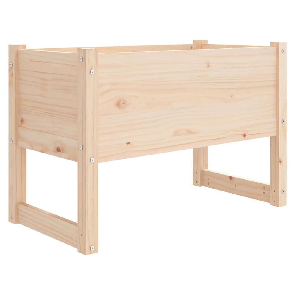 Pflanzkübel aus Kiefernholz, 78x40x52 cm