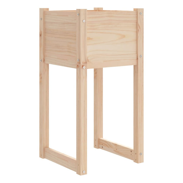 Pflanzkübel Kiefer Massivholz 40x40x81cm