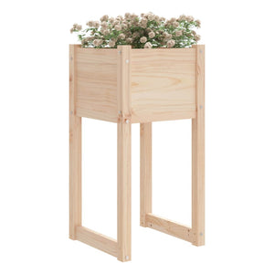 vidaXL Jardinières 2 pcs 40x40x81 cm Bois de pin massif