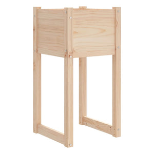 vidaXL Jardinières 2 pcs 40x40x81 cm Bois de pin massif